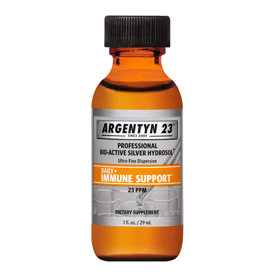 Argentyn 23 Professional Bio-Active Silver Hydrosol for Immune Support, Colloidal Silver, 23ppm, 1oz (29mL) Twist-Top