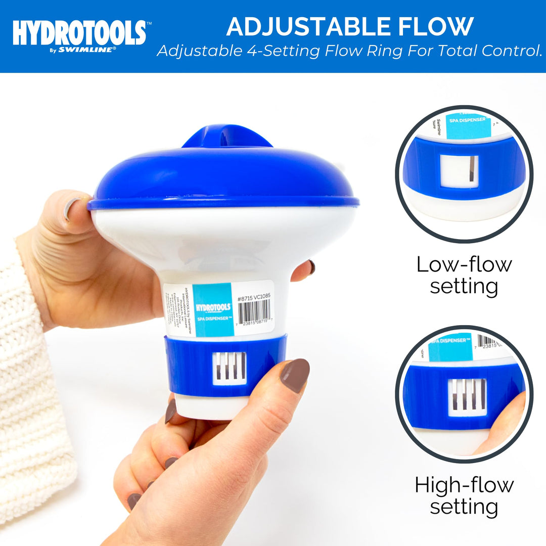 Hydro Tools 8715 Floating Mini Tablet Spa Chemical Dispenser