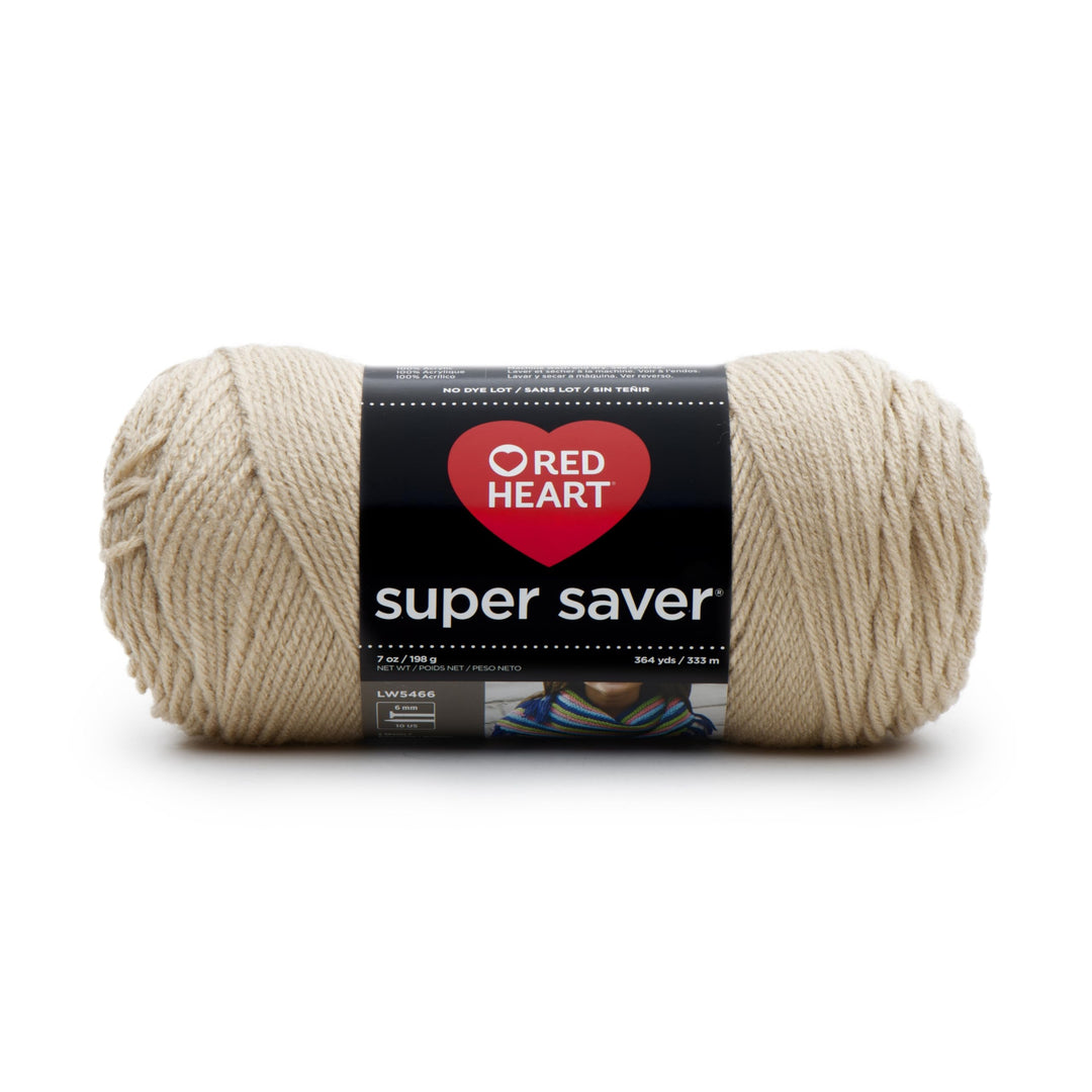 RED HEART Super Saver Yarn, Buff