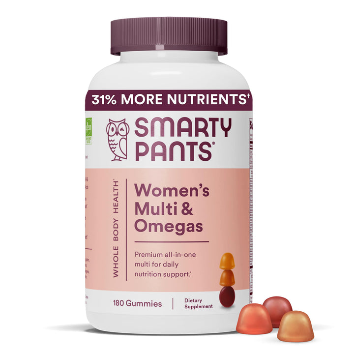 SmartyPants Women&#39;s Multivitamin Gummies: Omega