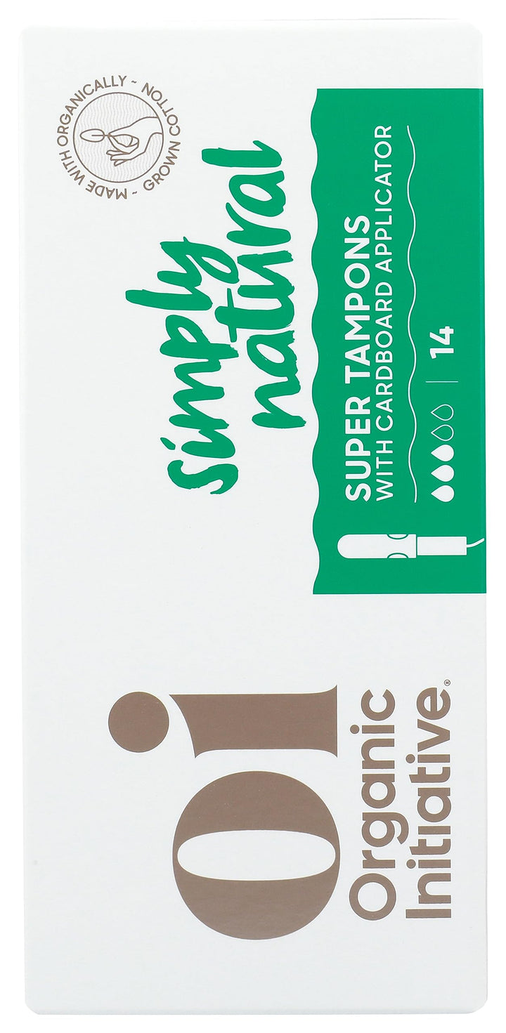 Oi Organic Cotton Applicator Tampons Made with 100% Bio