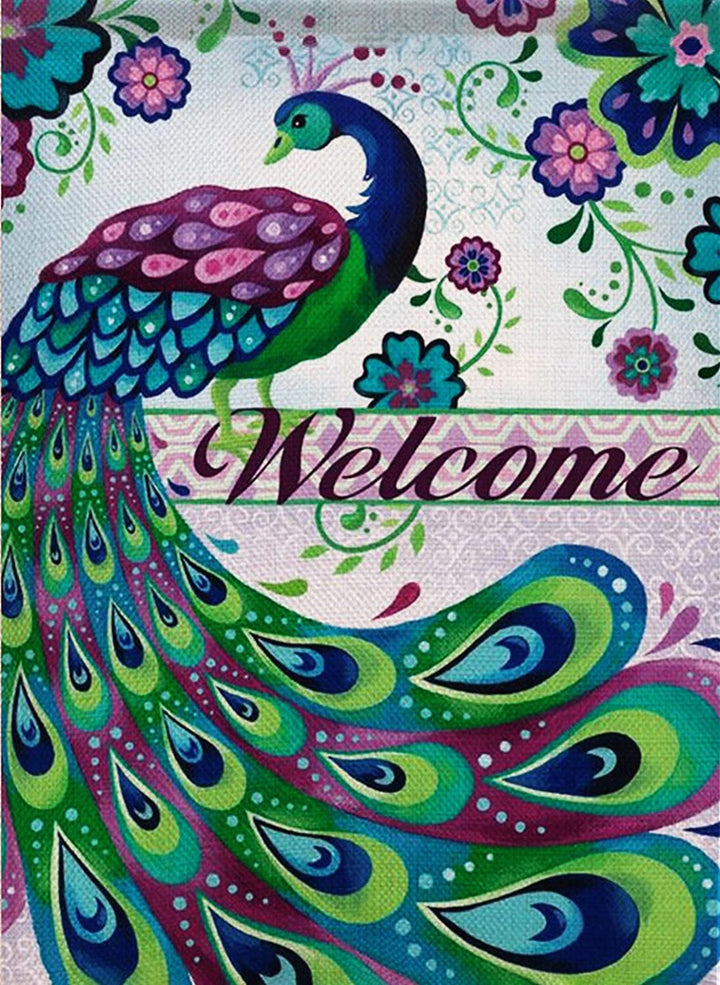 NAIMOER Welcome Diamond Art Kits for Adults Beginner, F