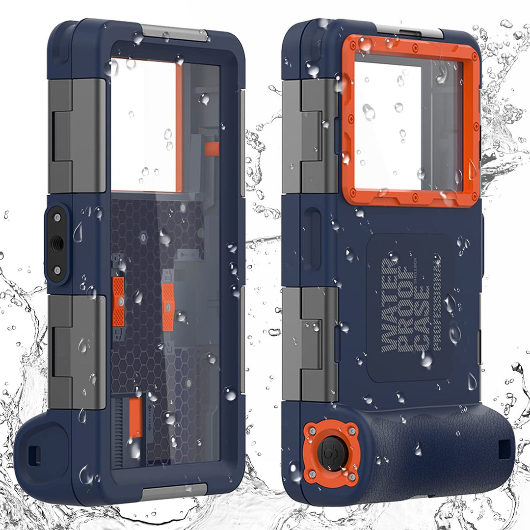 AICase (2nd Gen Universal Waterproof Underwater Photography Housings for iPhone 12/12 Pro/12 Mini/12 Pro Max/11//XR/8/7/6[50ft/15m], Diving Case for Galaxy S21 5G/S21 Plus/S21 Ultra/Note 20/10/S10