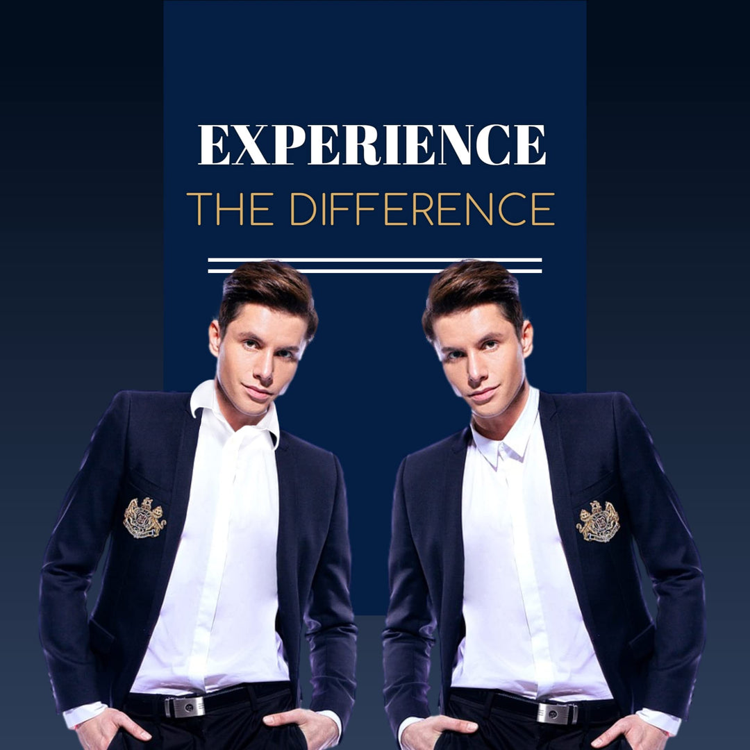 50 Collar Stays for Men&#39;s Dress Shirts - Metal Collar Stays for Men, 2 Sizes in a Divided Box (24-2.2 &amp; 26-2.5 inch stays)