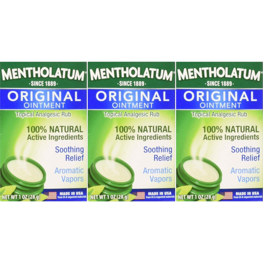 Mentholatum Original Ointment Soothing Relief Aromatic 