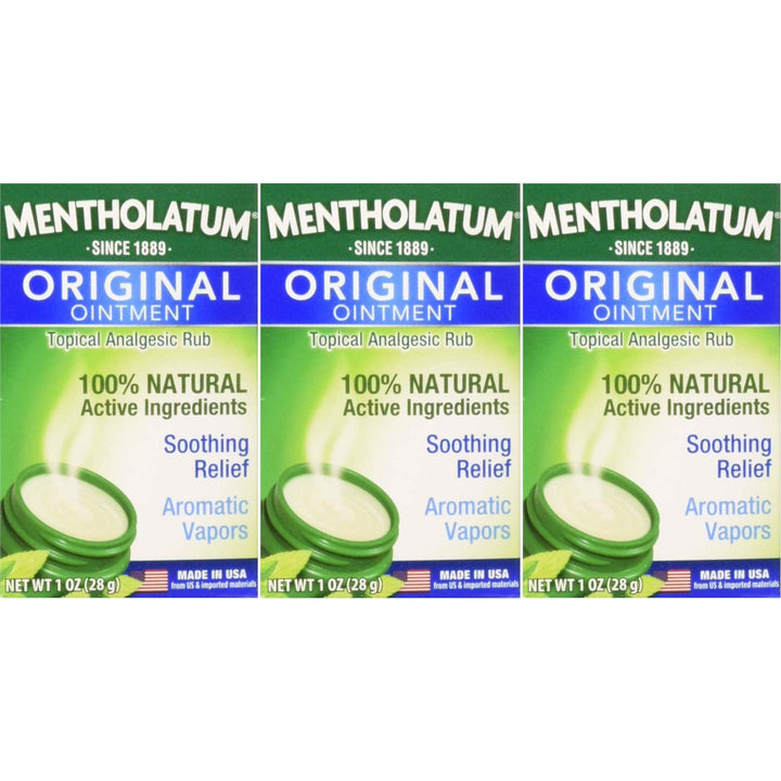 Mentholatum Original Ointment Soothing Relief Aromatic 