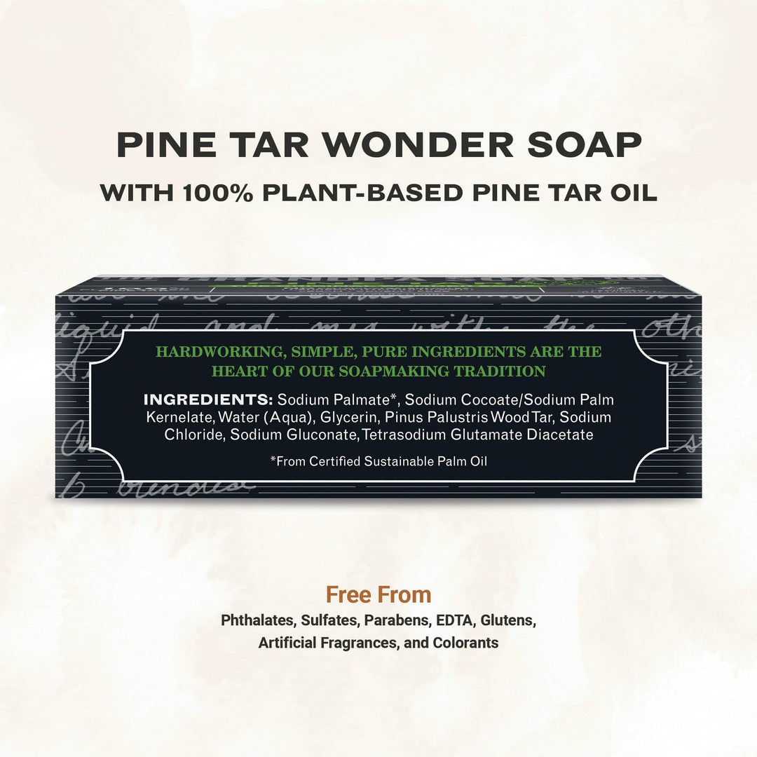 Grandpa&#39;s Soap Pine Tar 4.25 oz ( 8-Pack)
