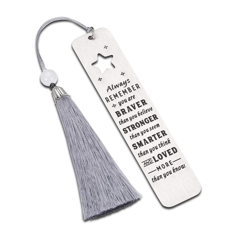 Son Daughter Back to School Gifts First Day of School Gifts for Girls Boys Inspirational Bookmarks for Book Lovers Gifts Stocking Stuffers for Women Men Valentines Day Christmas Gifts for Women Men