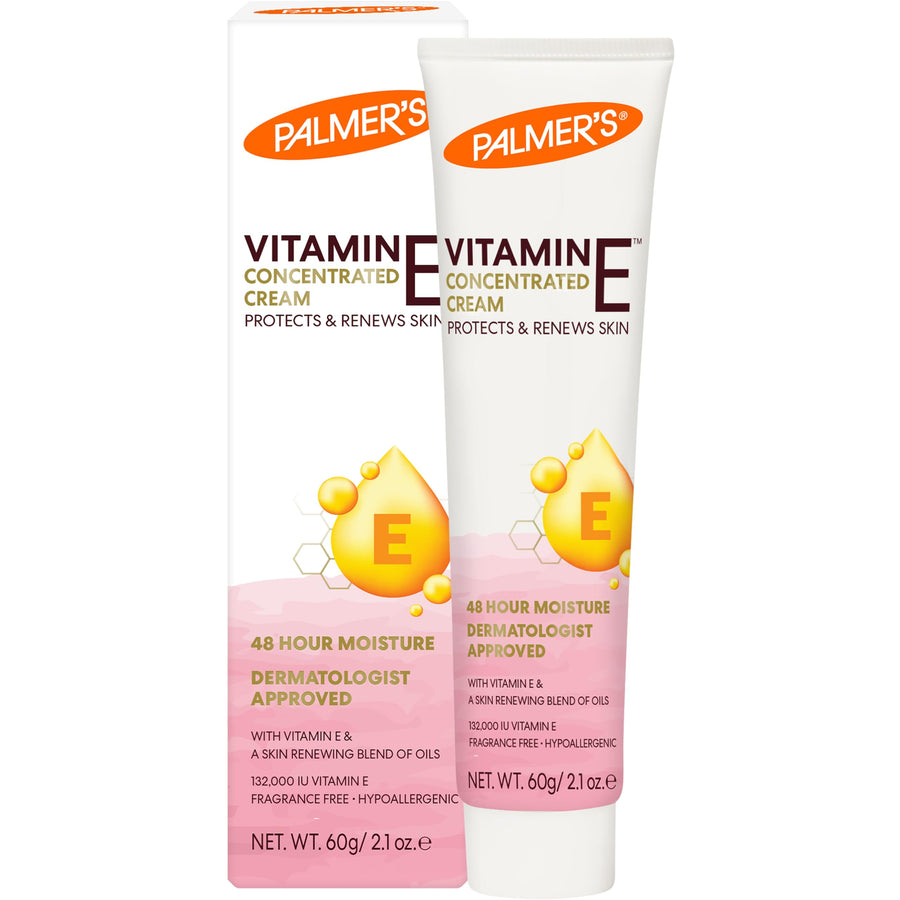 Vitamin E Concentrated Hand & Body Cream, 2.1 Ounce