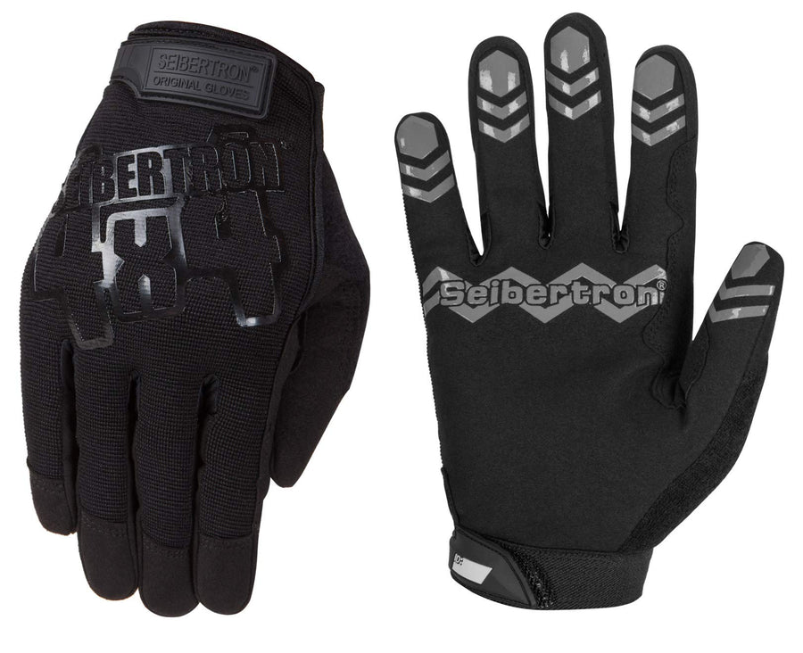 Anti Slip Unweighted Basketball Gloves Ball Handling Gloves (Basketball Training Aid) Or Driving Gloves Black M
