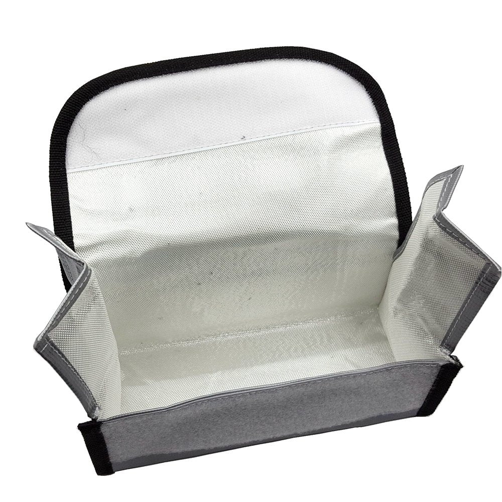 2pcs Fireproof Explosionproof Lipo Battery Safe Bag Lipo Battery Guard Safe Bag(185x75x60mm)