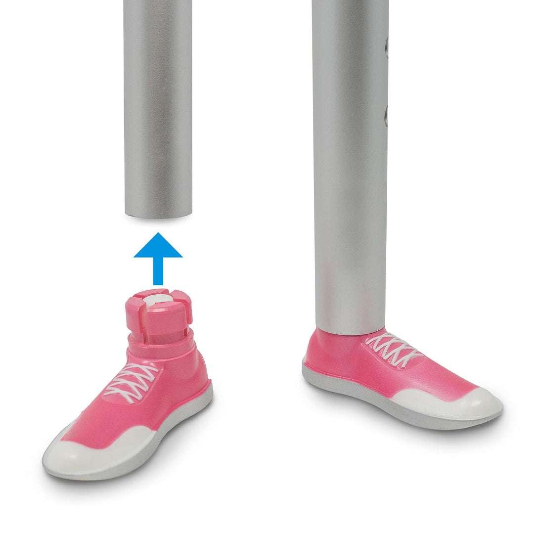 Sneaker Walker Glides for 1 Walker Tubes - Pink - 1 Pair