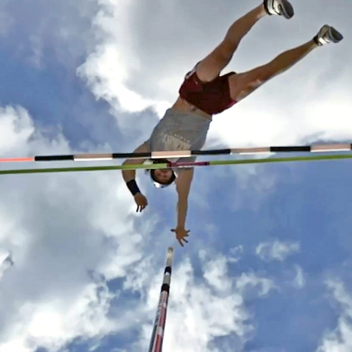 Elastic Krossband Crossbar - Track &amp; Field Equipment, Foldable Gymnastics Bar, Pole Vault Training Elastic Jump Bands For High Jump Practice, Track &amp; Field Gymnastic Bars