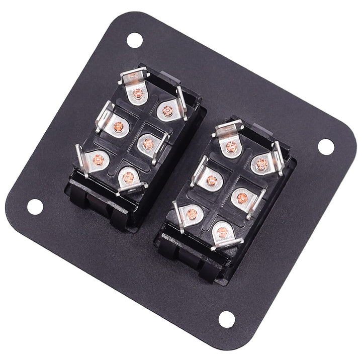 TWTADE 2 Pcs Momentary Polarity Reverse Rocker Toggle S