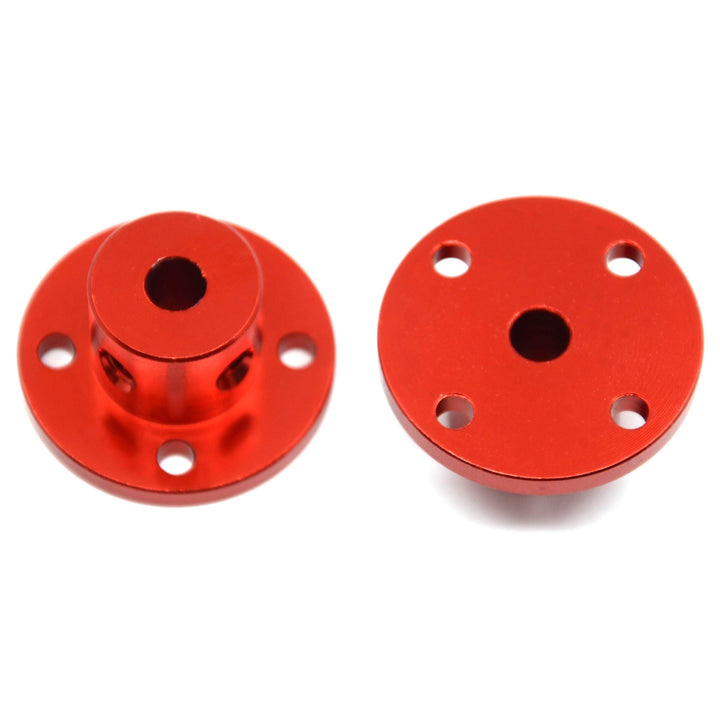 Befenybay 2 Pcs 6mm Aluminum Alloy Rigid Flange Shaft C