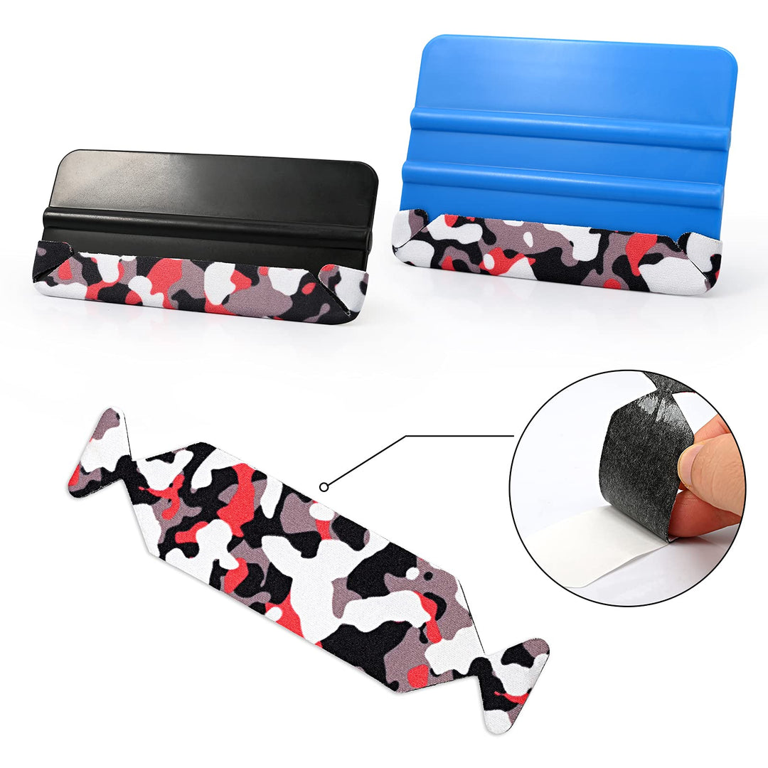 Gomake Vinyl Squeegee Buffer Pre-Cut Squeegee Felt for 