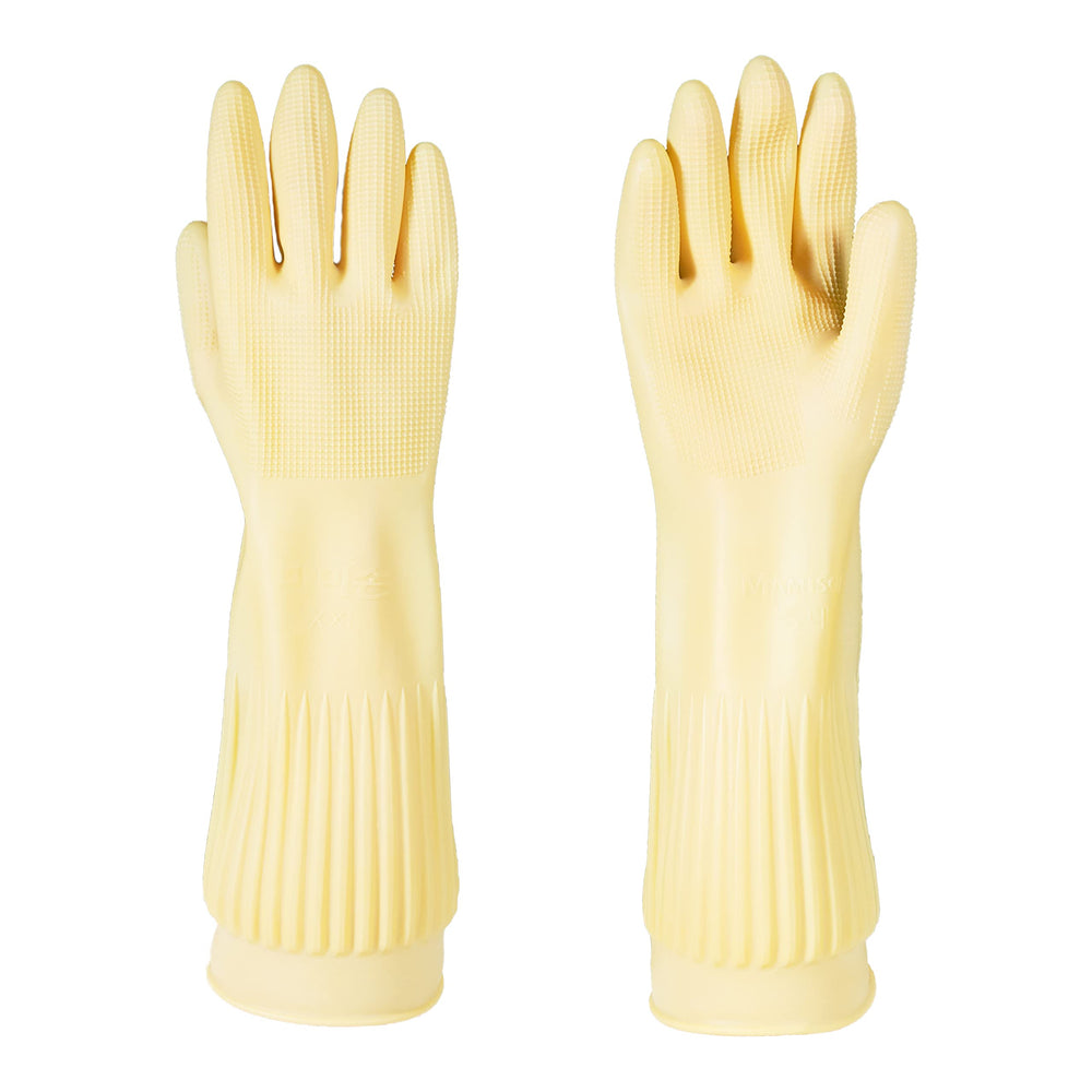Mamison Kitchen Rubber Glove Pink (XXL Size 1 Pairs) Re