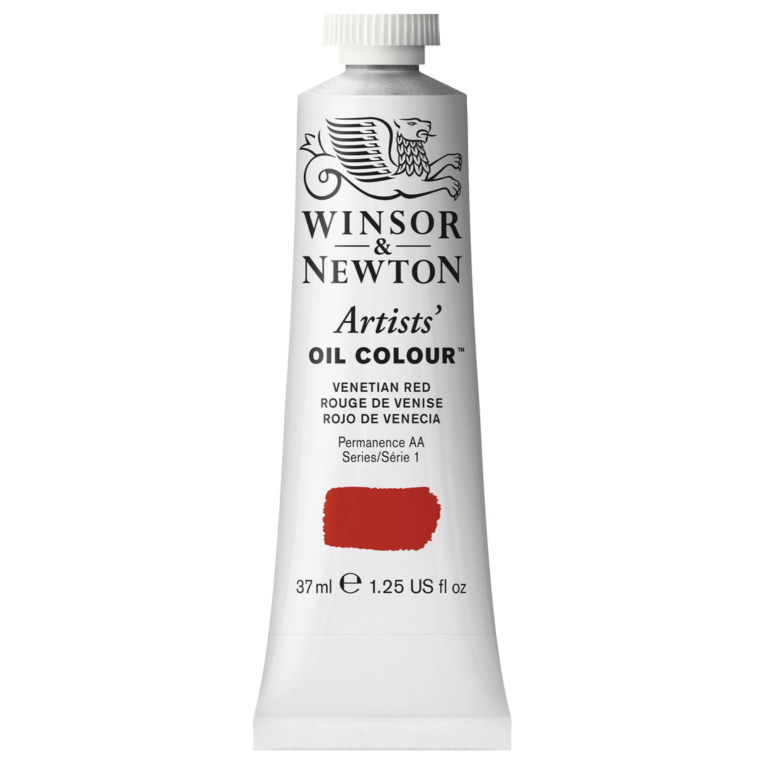 Winsor &amp; Newton Artists&#39; Oil Color, 37ml (1.25 oz) Tube, Venetian Red
