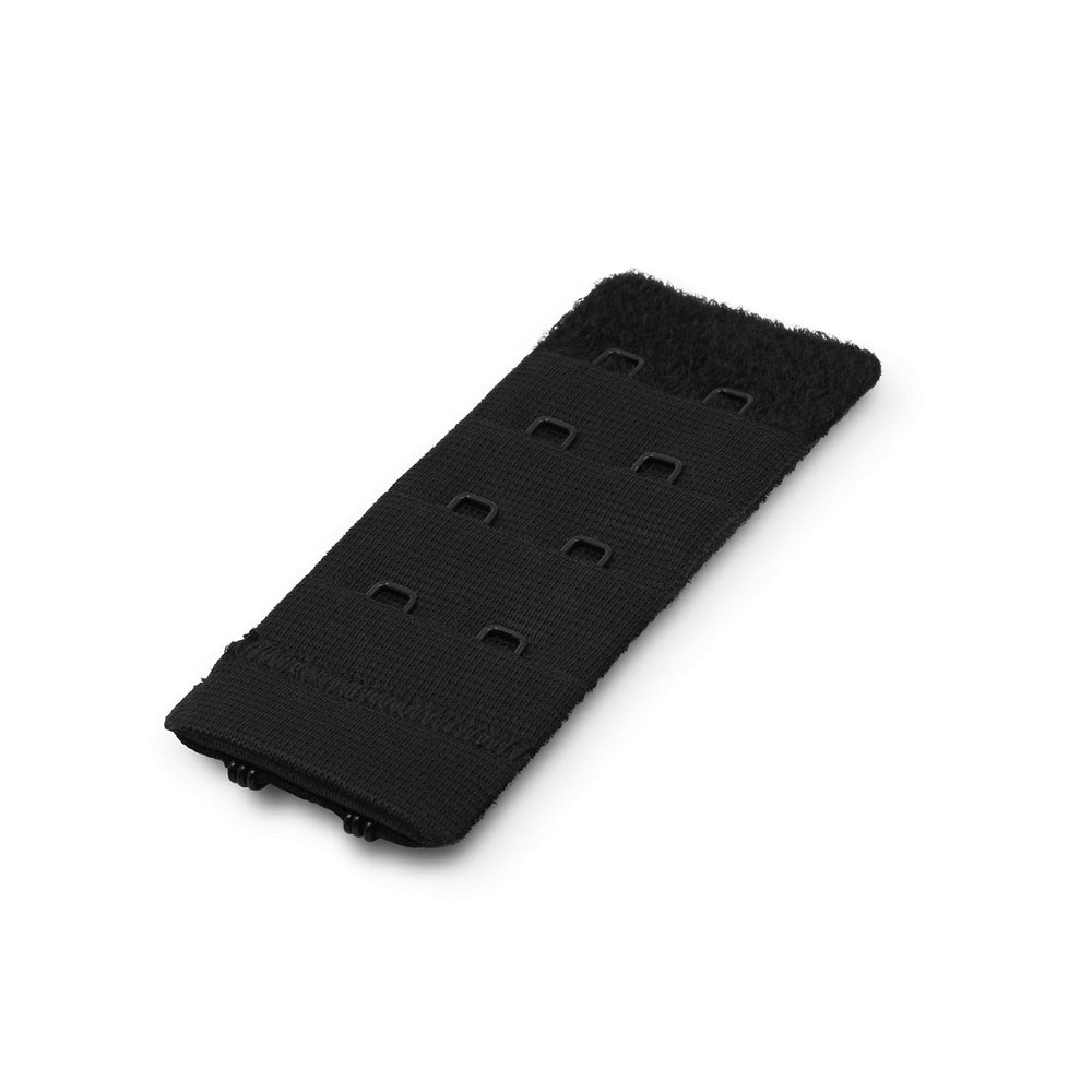 1-1/4 Soft Back Bra Extender, 1-1/4-Inch, Black