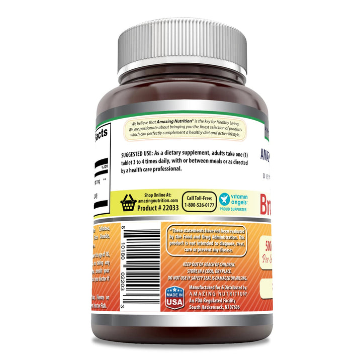 Amazing Formulas Bromelain 500 Mg 120 Tablets Supplemen