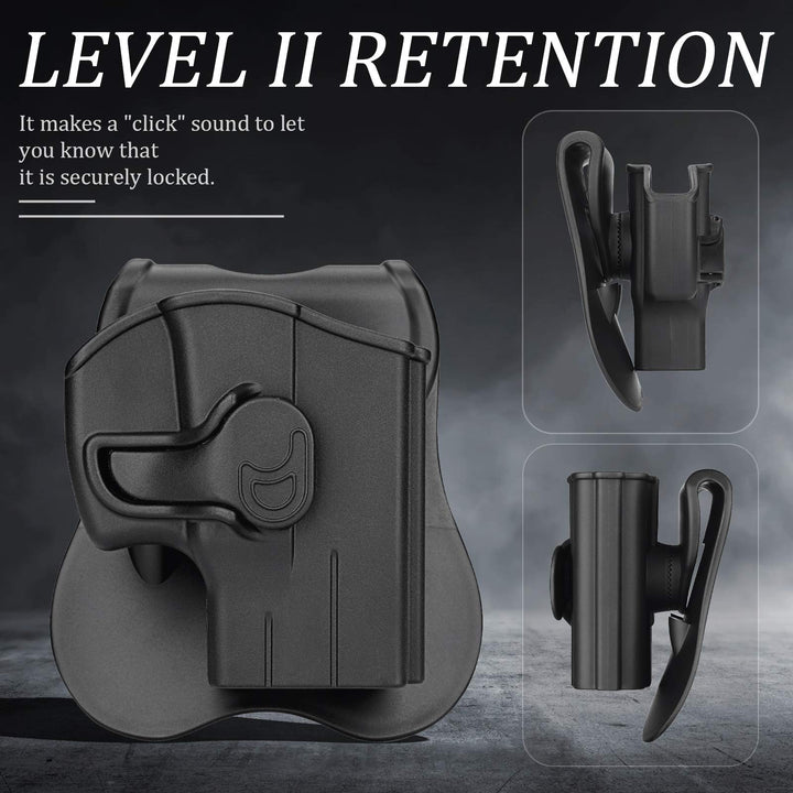 OWB Holster for Taurus G2 G2C G2S G3 G3C G3X G3XL TX22 Compact, Optics Cut &amp; Red Dot Sight Ready(No Laser), Right Handed