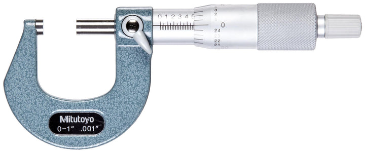 Mitutoyo 103-259 Outside Micrometer, Baked-enamel Finis