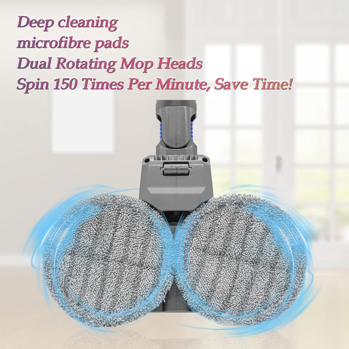 Electric Cleaner Head Compatible with Dyson V7 / V8 / V10 / V11 Stick Vacuum Sweeping Machine Wet and Dry Dual-use Suction headadaptation Cordless Vacuum Cleaner Attachment