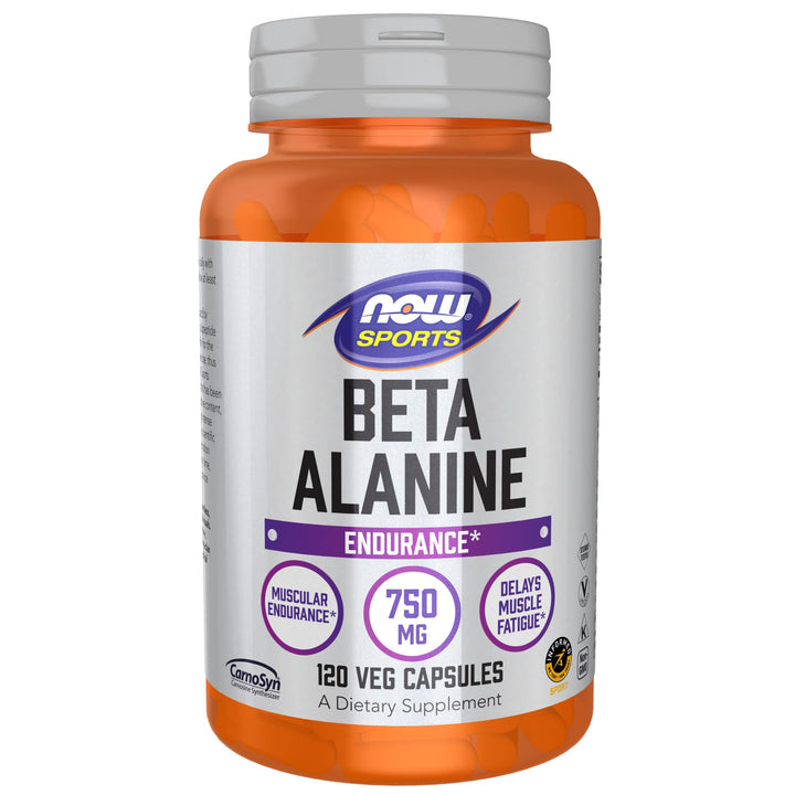 Sports Nutrition, Beta-Alanine 750 mg, Delays Muscle Fatigue*, Endurance*, 120 Veg Capsules