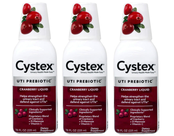 Cystex Urinary Health Maintenance Cranberry 7.6 Fl Oz (Pack of 3)