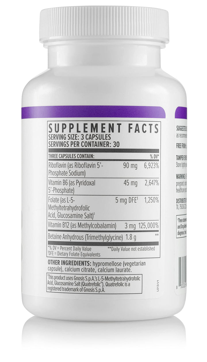 Nutraceuticals - Methyl Factors+ - Circulation + Mood (90 Capsules)