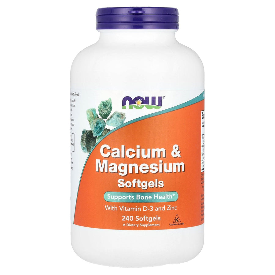 , Calcium & Magnesium + D - 240 Softgels