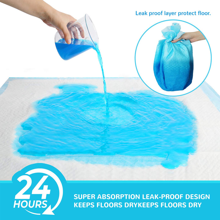 Dog Pee Pad, Puppy Potty Training Pet Pads Dog Pads Extra Large Disposable Super Absorbent &amp; Leak-Free Pee Pads 28x34