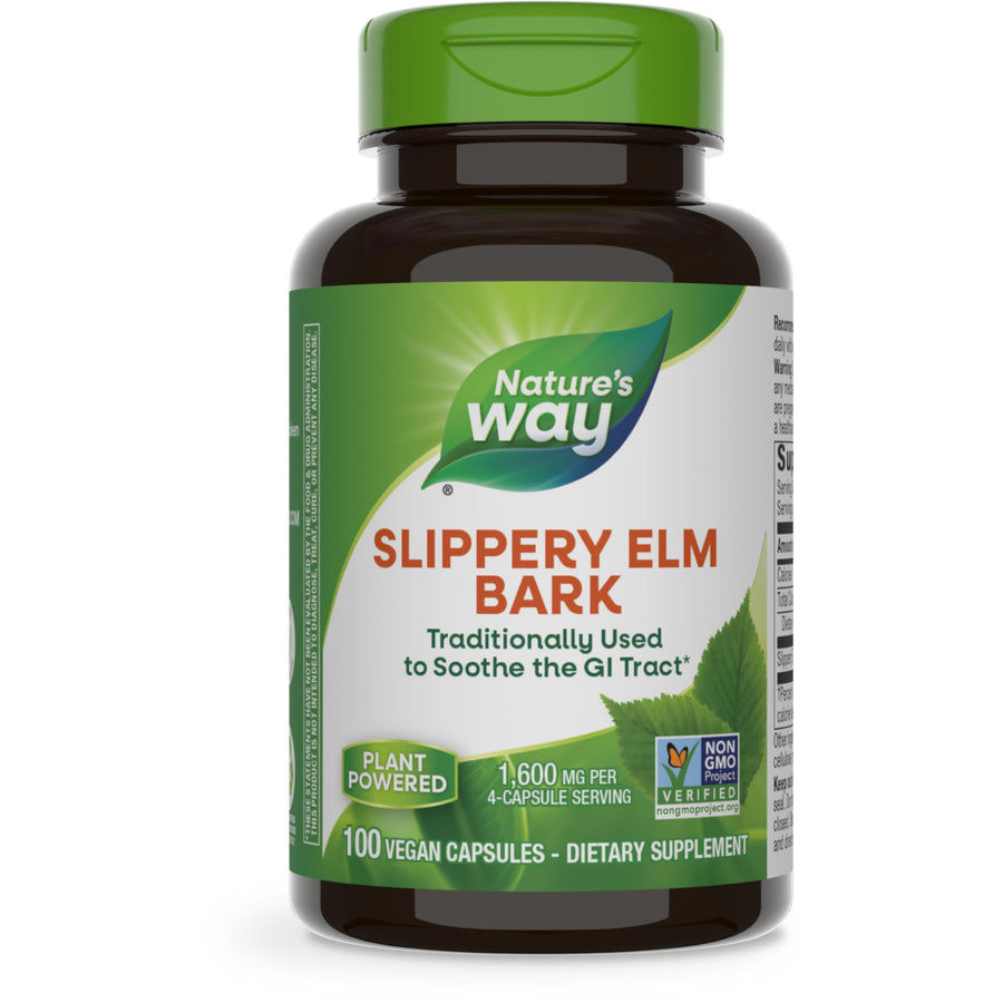 Nature's Way Slippery Elm Bark, Traditional Support