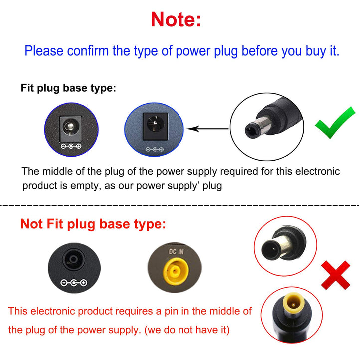 48V Power Adapter Supply for Polycom VVX 411 Power Supply, Polycom IP Phones VVX 300, 301, 310, 311, 400, 401, 410, 500, 501, 511, 600, 601, 611,Avaya Phones 1110, 1120e, 1140e, 1210, 1220, 1230