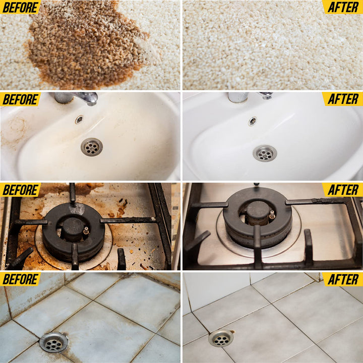 Drill Brush Set Attachment Kit Pack of 3 - All Purpose Power Scrubber Cleaning Set for Grout, Tiles, Sinks, Bathtub, Bathroom and Kitchen Surface (Yellow) (Drill Not Included)