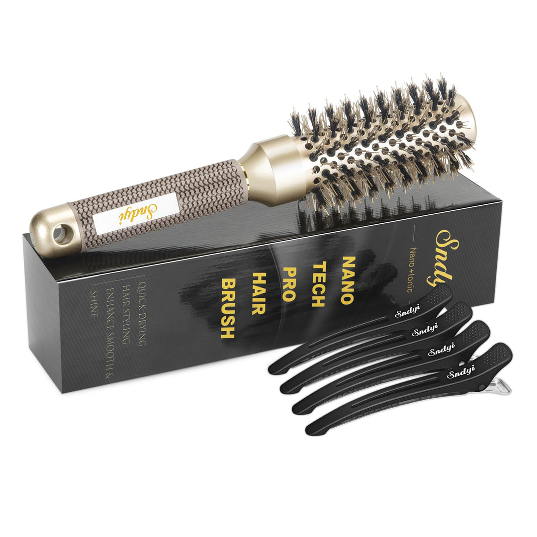 Round Brush for Blow Drying, Nano Thermal Ceramic &