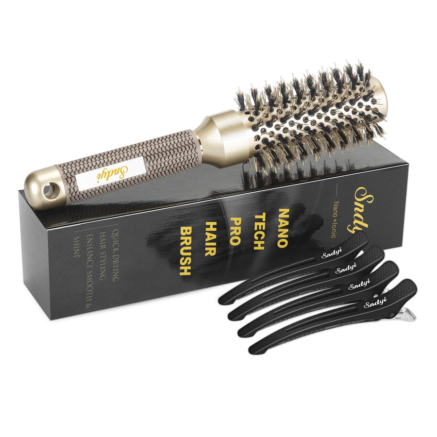 Round Brush for Blow Drying, Nano Thermal Ceramic &