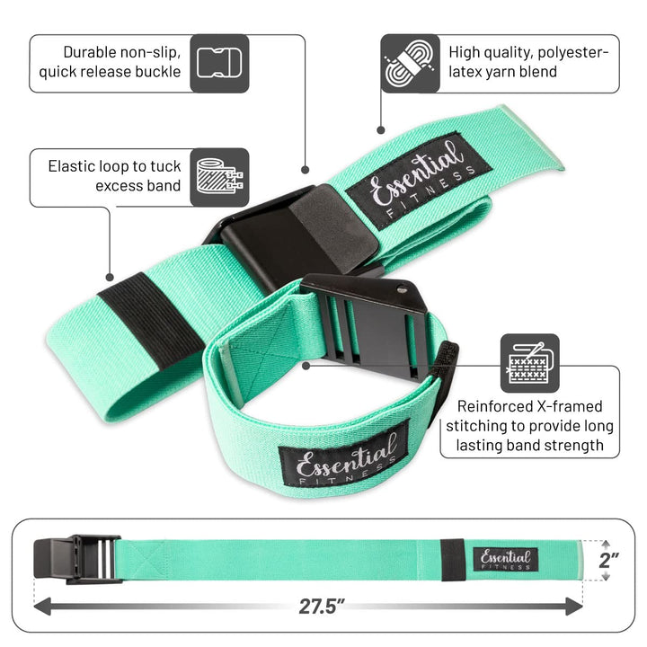 BFR-Bands for Women | Glute Training Bands | Leg Suppression Bands for Blood Flow Restriction | Occlusion Bands for Women Glutes | Glute Bands for Women