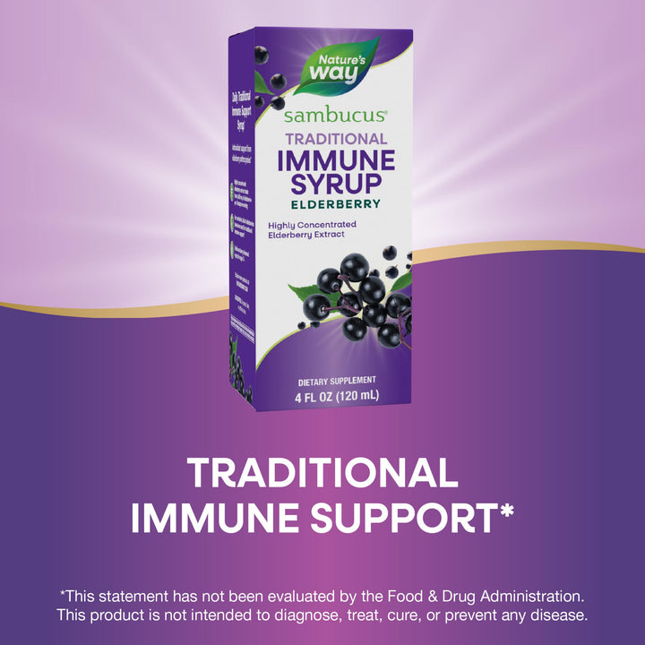 Nature’s Way Sambucus Elderberry Traditional Immune Syr