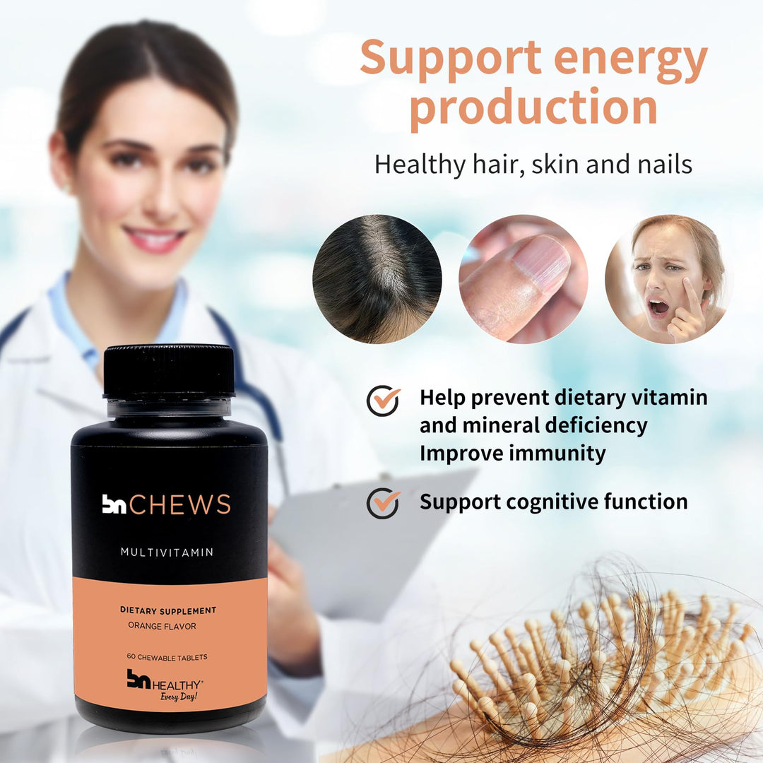 BN Chews Orange - Bariatric Multivitamin Chewable with 