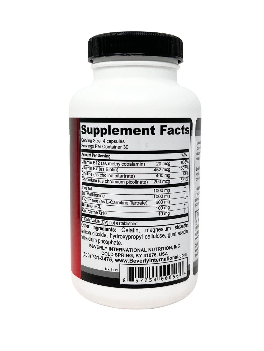 Lean Out 120 caps. Fat Burner with Metabolic Support. Lipotropics. Choline, Carnitine, Chromium. Stimulant-Free Belly Fat Burner. Get Leaner. Use AM & PM, Stackable Diet Pills.