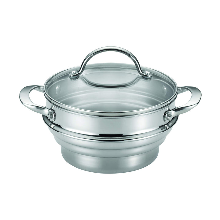 Classic Stainless Steel Universal Covered Steamer Insert