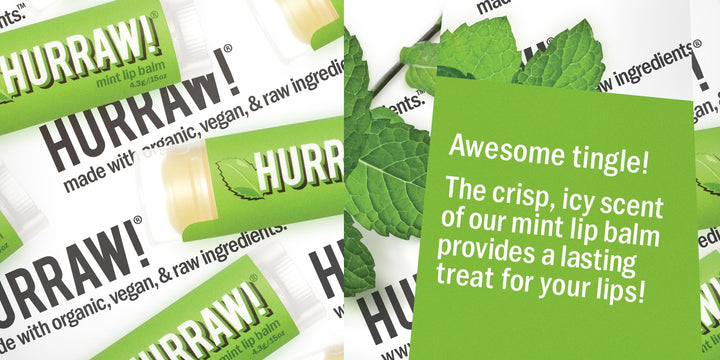 Hurraw! Balm, Mint Lip Balm, .15 oz (4.3 g)