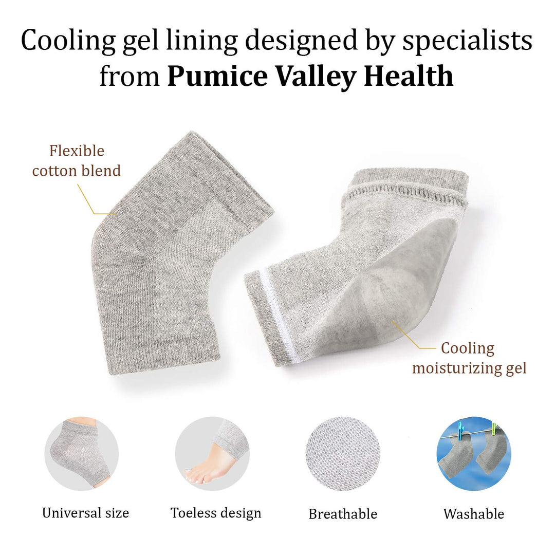 Pumice Stone for Feet - Natural Lava Foot Stone with New Eco-Friendly Holder - Callus Warts Corn Removal - Pedicure Exfoliator for Dry Dead Skin | Heels | Elbows | Hands - Healthy Foot Care Scrubber