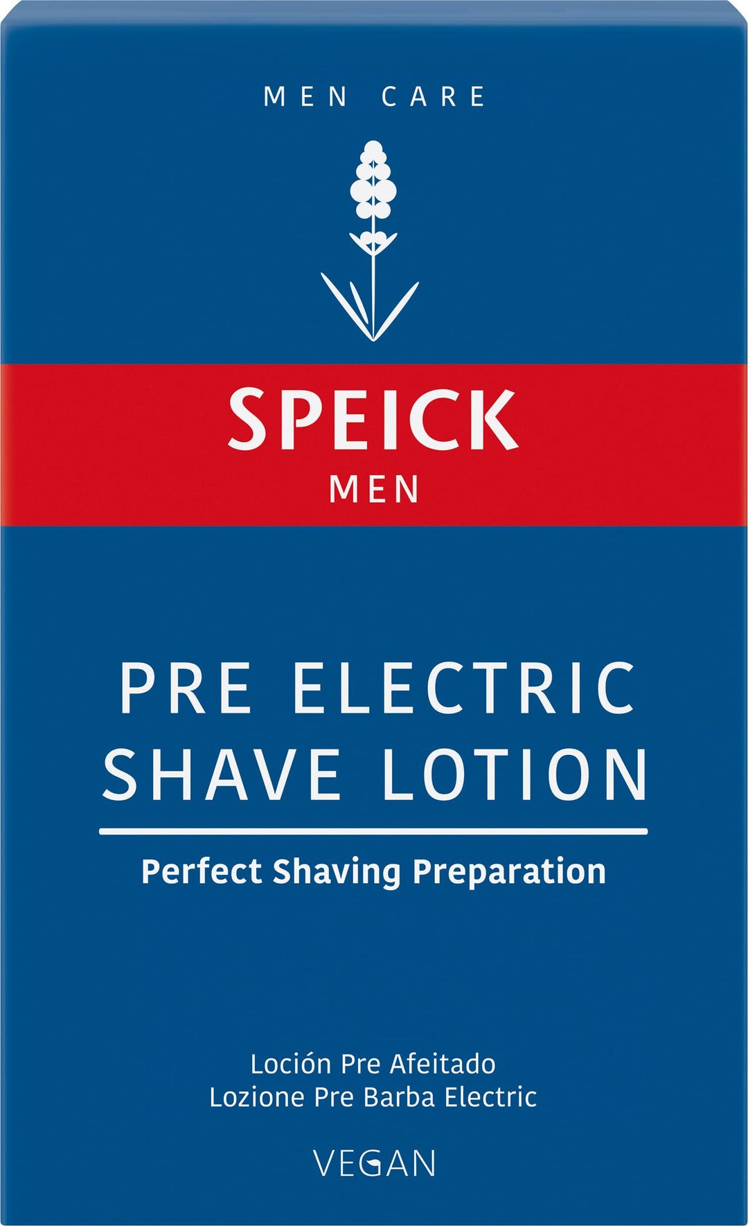 Men Pre Electric Shave Lotion with Relaxing Lavender Oil and a Blend of Essential Oils, Natural Vegan Skin Care, 3.4 Fluid Ounces