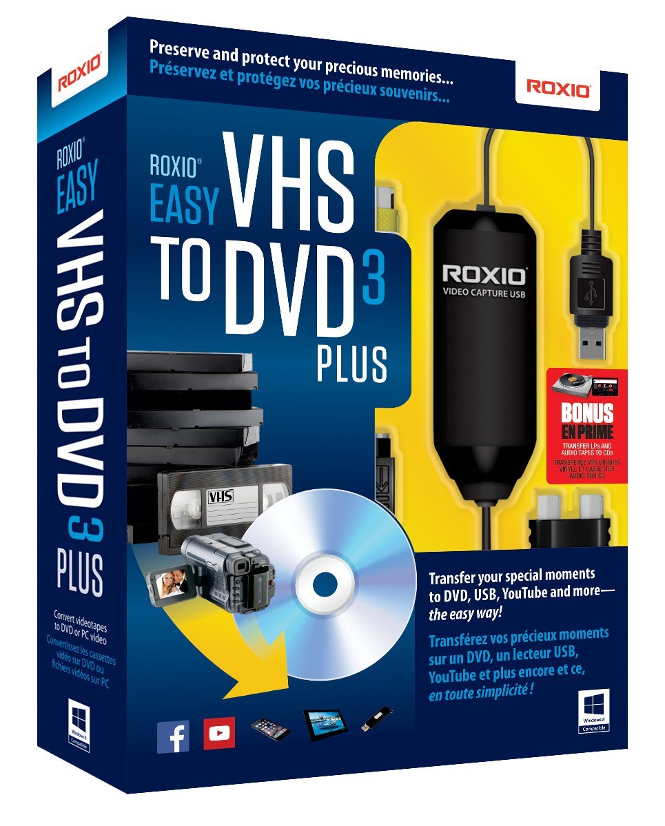 [Old Version] Roxio Easy VHS to DVD 3 Plus Video Conver