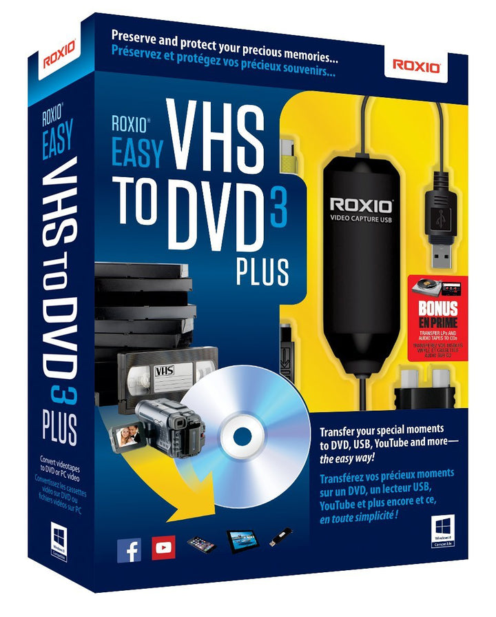[Old Version] Roxio Easy VHS to DVD 3 Plus Video Conver