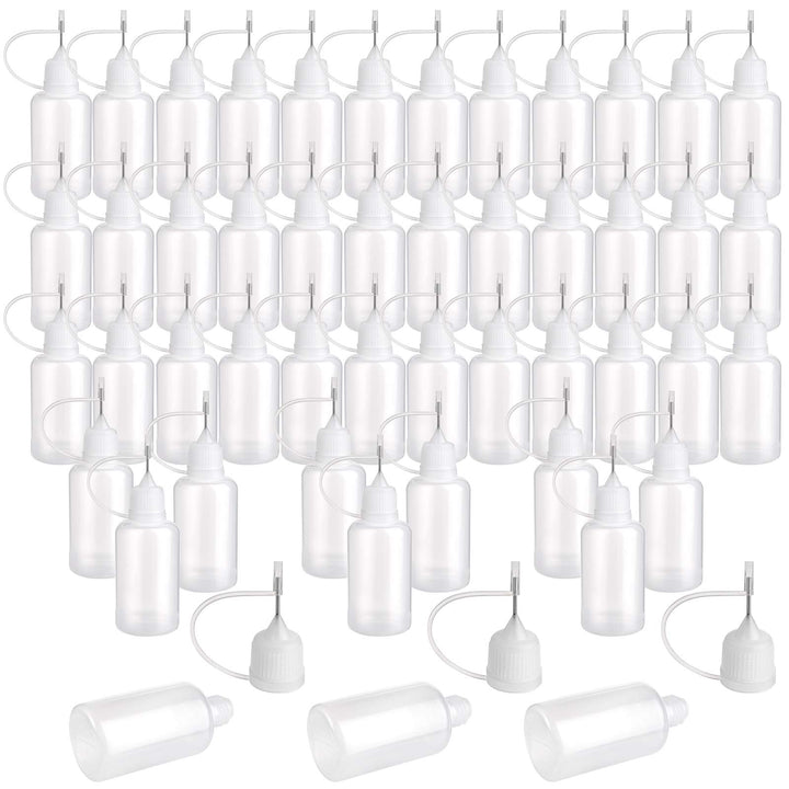 Foraineam 48 Pack 30ml Precision Tip Applicator Bottle 