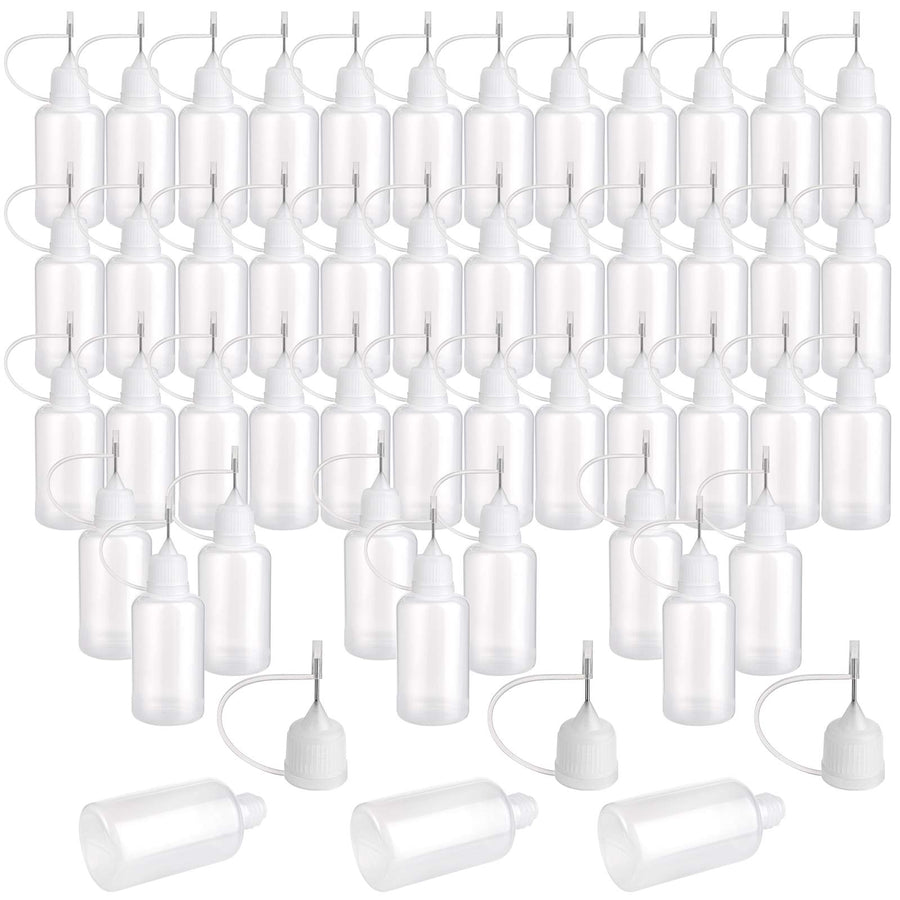 Foraineam 48 Pack 30ml Precision Tip Applicator Bottle 