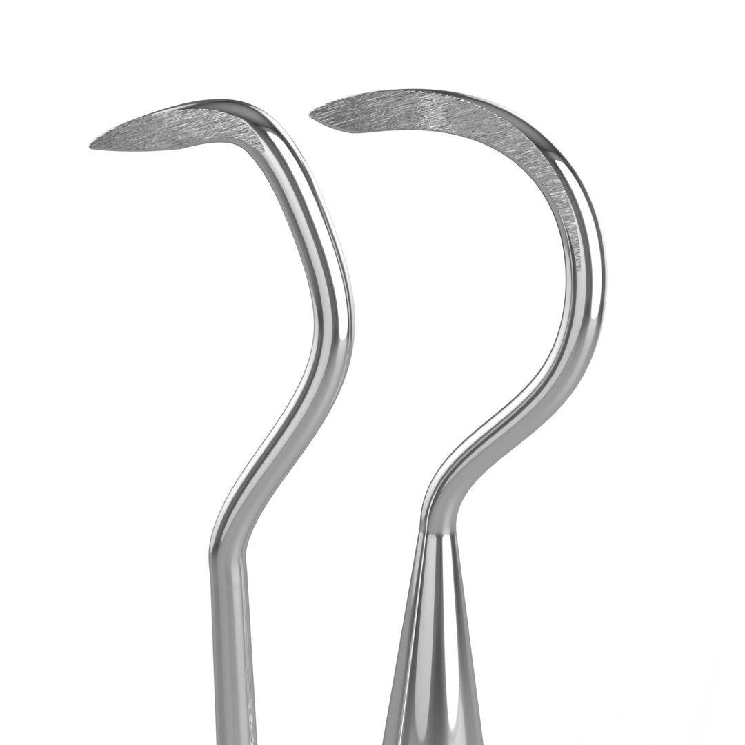 Professional Dental Scraper | 100% Stainless Steel Doub